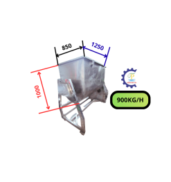 Máy trộn chữ u 900kg/mẻ TPT129