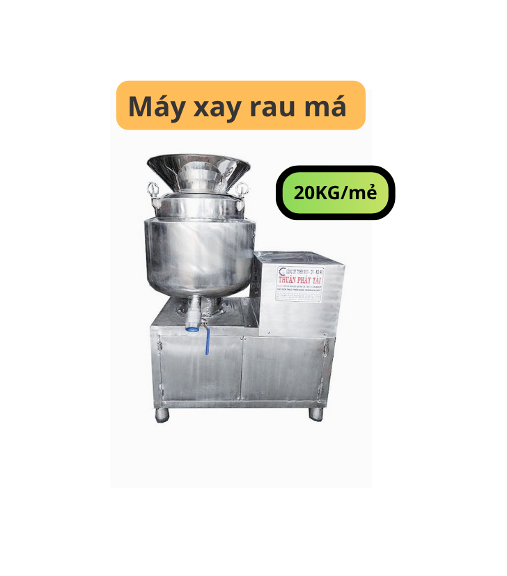 Máy xay thịt, chả cá, rau má ,trái cây 20KG/mẻ TPT135 1 Máy xay rau má