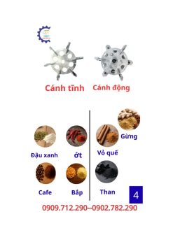 Máy nghiền siêu mịn công nghiệp công suất 600kg/h TPT114 11 6