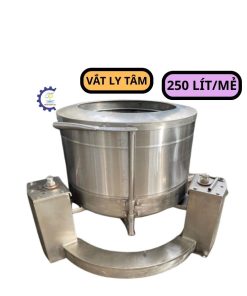 Máy vắt ly tâm công suất 250  LÍT /mẻ TPT118