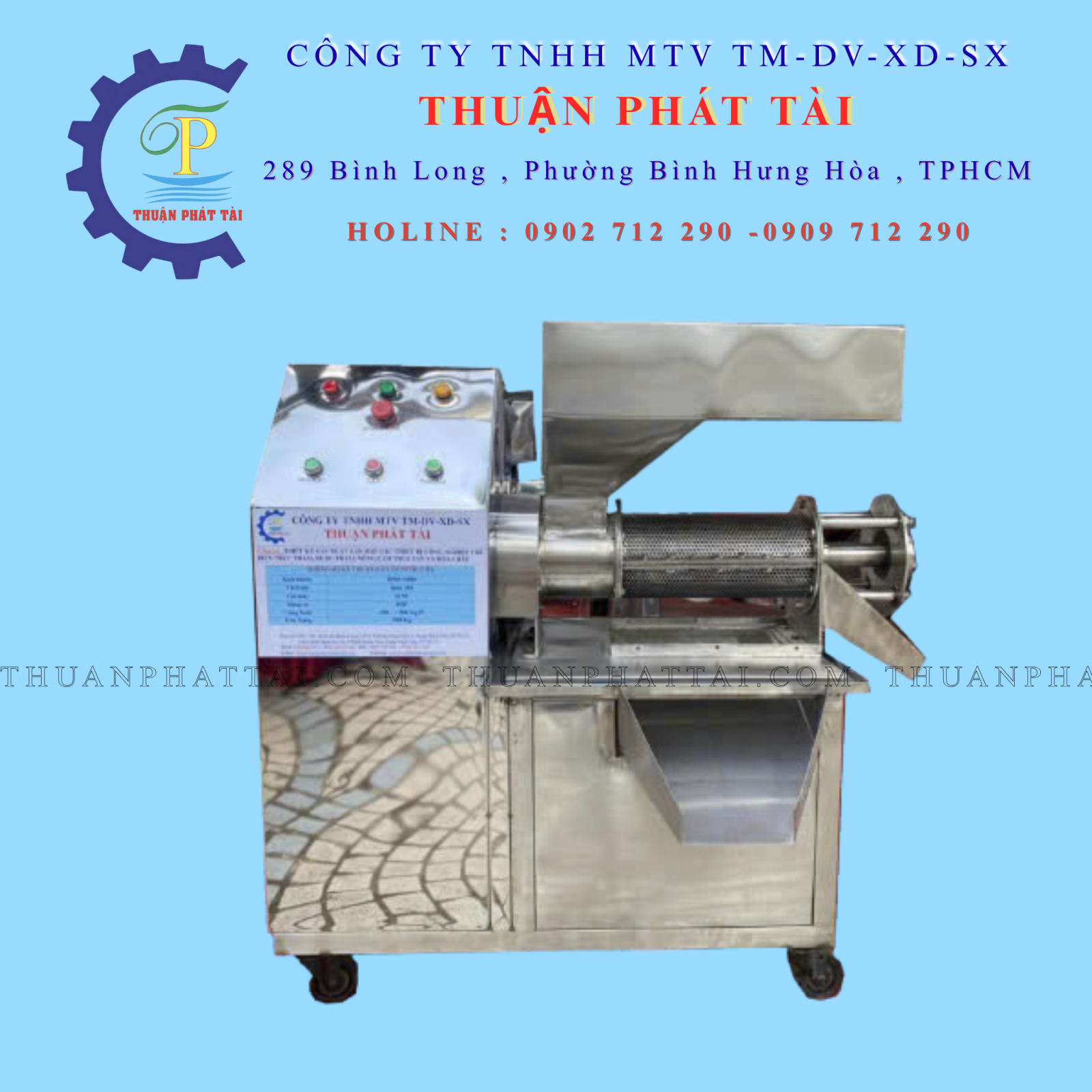 MÁY VẮT ÉP NƯỚC CỐT CÔNG NGHIỆP